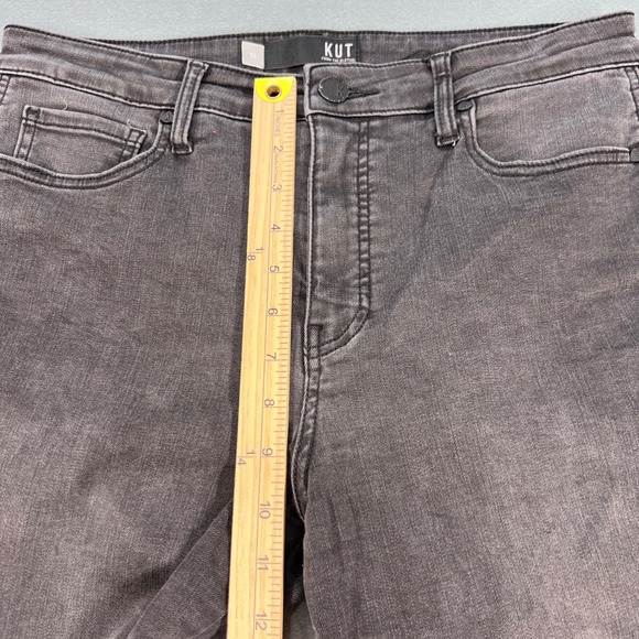 KUT from the Kloth Black Skinny Jeans Womens 10 Connie Fab Ab Ankle KP1224ME3 - Picture 9 of 11